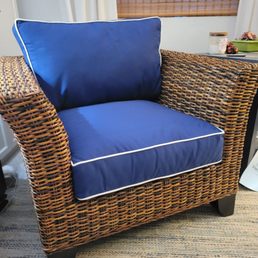 New covers for chair cushions New covers for chair cushions