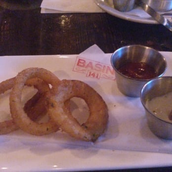 Basin 141 - Happy Hour $3 Onion Rings - Pubs Near Me - Montrose, California