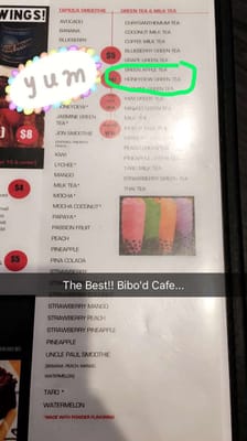 Menu photo 5 Bibo's Cafe Houston, TX Menu photo 5 Bibo's Cafe Houston, TX
