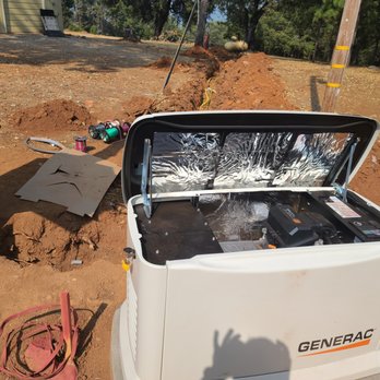 Modernize Power - Generator just before commissioning. - Generator Installation/Repair Near Me - Folsom, California