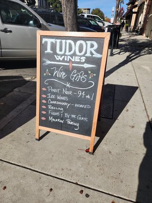 Menu photo 1 Tudor Wines Paso Robles, CA Menu photo 1 Tudor Wines Paso Robles, CA