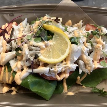 Toastique - Spicy Crab Gourmet Toast - Juice Bars & Smoothies Near Me - Washington, DC, District of Columbia Toastique - Spicy Crab Gourmet Toast - Juice Bars & Smoothies Near Me - Washington, DC, District of Columbia