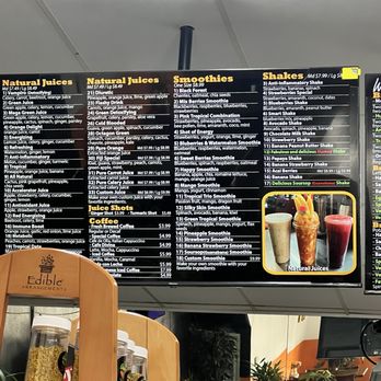 D’Todo Natural - Menu - Juice Bars & Smoothies Near Me - Bell, California