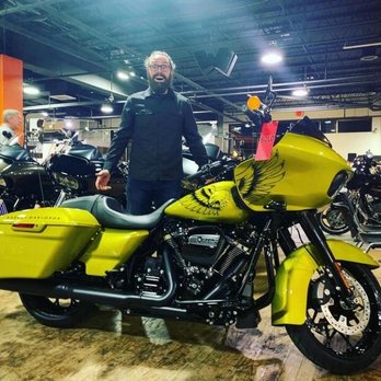 Patriot Harley-Davidson - That's me (the serious one) purchasing my 2020 Road Glide - Motorcycle Dealers Near Me - Fairfax, Virginia Patriot Harley-Davidson - That's me (the serious one) purchasing my 2020 Road Glide - Motorcycle Dealers Near Me - Fairfax, Virginia
