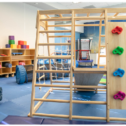Behavior Frontiers - Our gym and motor skills room at Behavior Frontiers gives children space to develop physical and behavioral milestones.