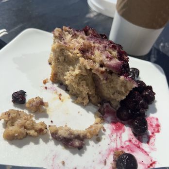 Sausalito Bakery & Cafe - Blueberry banana bread pudding - Coffee & Tea Near Me - Sausalito, California
