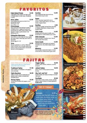 Menu photo 4 Señor Julian Mexican Bar & Grill Springfield, MO