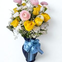 Le Blanc Rose - Yellow and pink