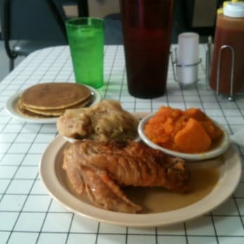 Ellen's Soul Food - Baked turkey wing, cabbage, sweet potatoes & cornbread pancakes! - Soul Food Near Me - Memphis, Tennessee Ellen's Soul Food - Baked turkey wing, cabbage, sweet potatoes & cornbread pancakes! - Soul Food Near Me - Memphis, Tennessee