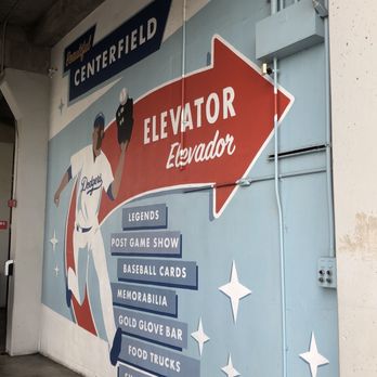 Dodger Stadium - Direction Mural - Stadiums & Arenas Near Me - Los Angeles, California