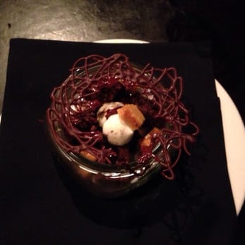 Bourbon Steak - Chocolate dessert in a jar - Steakhouses Near Me - Washington, DC, District of Columbia Bourbon Steak - Chocolate dessert in a jar - Steakhouses Near Me - Washington, DC, District of Columbia