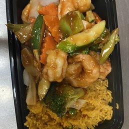 Shrimp with Garlic Sauce Lunch Special