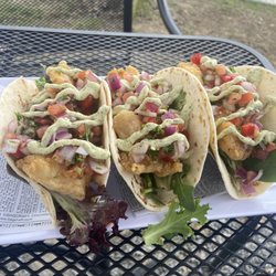 One Two - Grouper fish tacos. So fresh and delish!