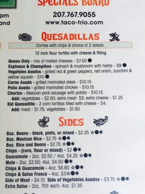 Menu photo 6 Taco Trio South Portland, ME Menu photo 6 Taco Trio South Portland, ME