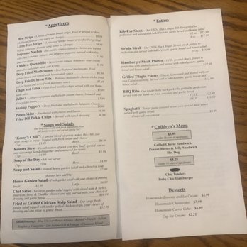 Rooster's Cafe - Menu - American Near Me - Cumming, Georgia