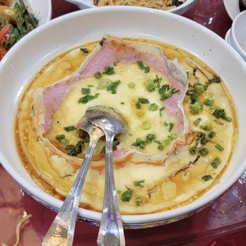 Chef Wong Bistro - Egg tofu with crab shell - Cantonese Near Me - Flushing, New York