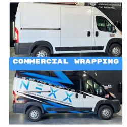 Onyx Tint Lounge - Commercial Van Custom Wrap