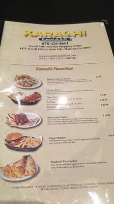 Menu photo 2 Karachi Broast & Grill Marietta, GA Menu photo 2 Karachi Broast & Grill Marietta, GA