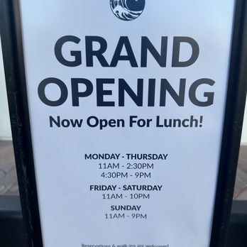 Oiza - New hours - Sushi Bars Near Me - Fresno, California