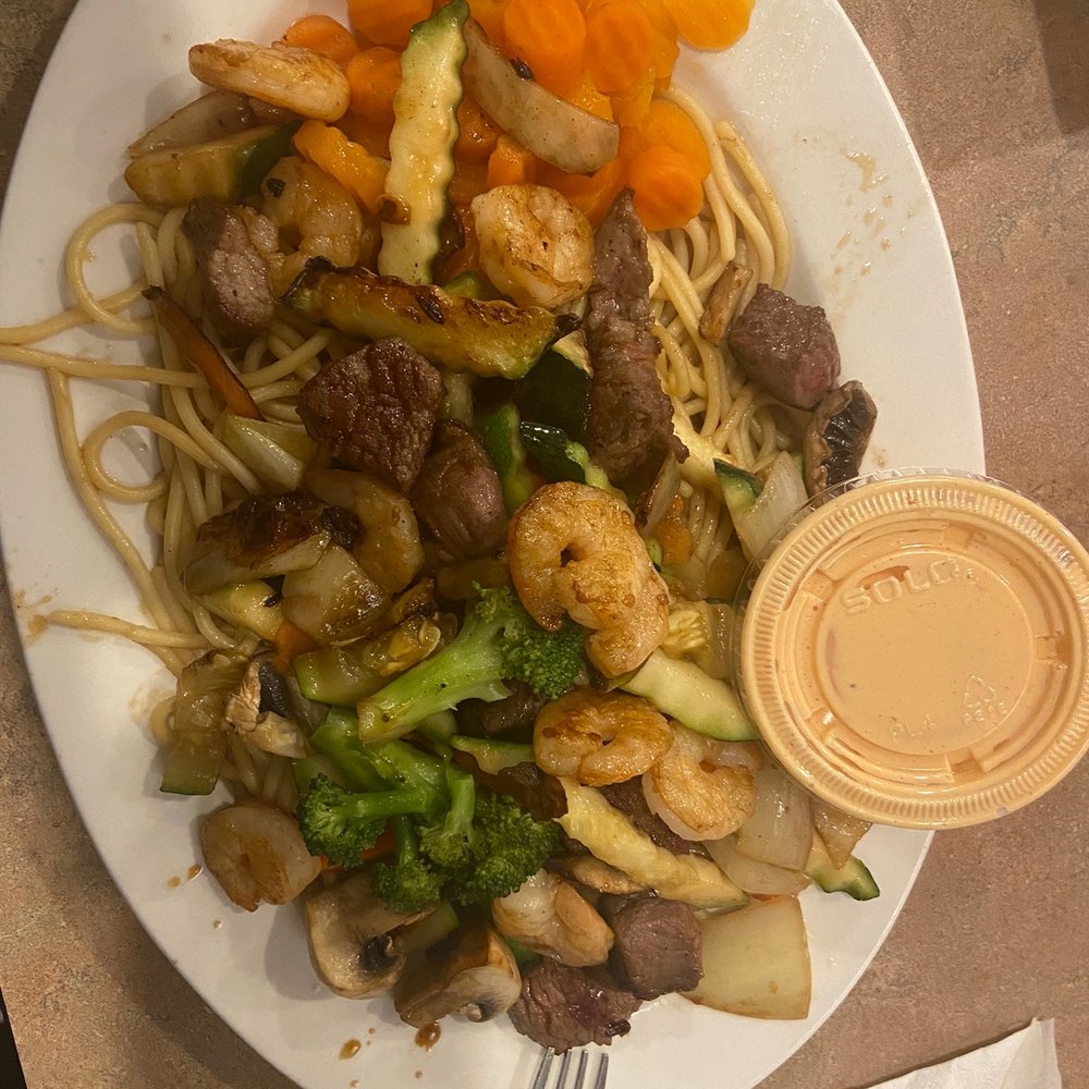 Kimono - Steak and Shrimp Combo Hibachi - Japanese Near Me - Winston-Salem, North Carolina