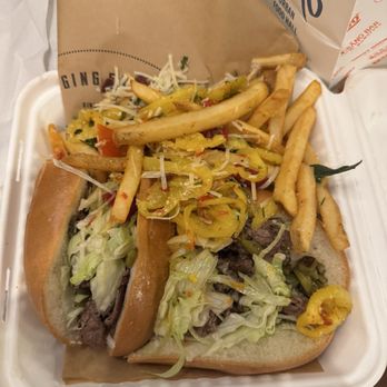 Lardo - Bronx Bomber with Loaded Fries - Sandwiches Near Me - Las Vegas, Nevada Lardo - Bronx Bomber with Loaded Fries - Sandwiches Near Me - Las Vegas, Nevada