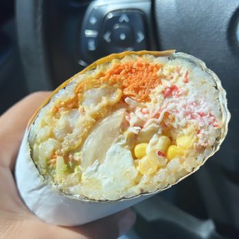 Sushi Secrets - byo sushi CUSTOME BURRITOS - Regular size (2 proteins) - Japanese Near Me - Berkeley, California