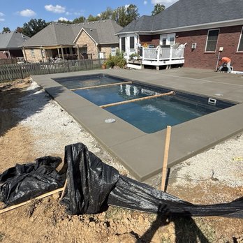 Premier Pools & Spas - Super excited on concrete pouring day - Pool & Hot Tub Service Near Me - Jeffersonville, Indiana Premier Pools & Spas - Super excited on concrete pouring day - Pool & Hot Tub Service Near Me - Jeffersonville, Indiana