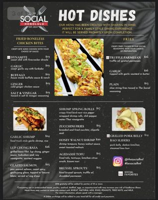 Menu photo 4 The Social Honolulu Honolulu, HI Menu photo 4 The Social Honolulu Honolulu, HI