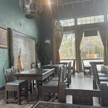 Dar Essalam - Seating area - Moroccan Near Me - Wilsonville, Oregon