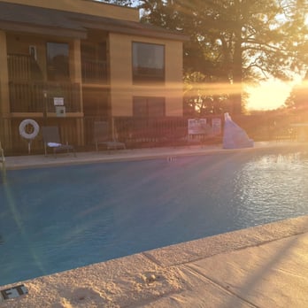 Quality Inn At Eglin Afb - The pool at sunset... - Hotels Near Me - Niceville, Florida Quality Inn At Eglin Afb - The pool at sunset... - Hotels Near Me - Niceville, Florida