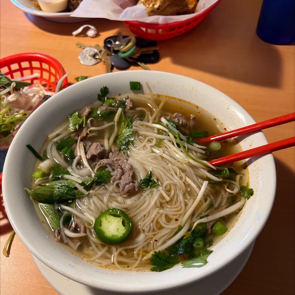 Food from Victorious Pho Bar