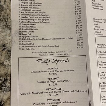 Caffe Italia - Menu - Pizza Near Me - Coral Gables, Florida