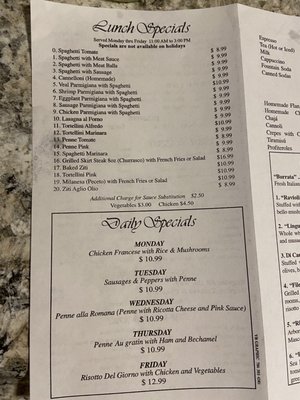 Menu photo 3 Caffe Italia Coral Gables, FL