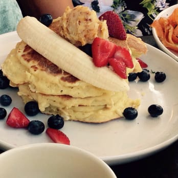 Five Leaves - Ricotta pancakes - New American Near Me - Brooklyn, New York Five Leaves - Ricotta pancakes - New American Near Me - Brooklyn, New York
