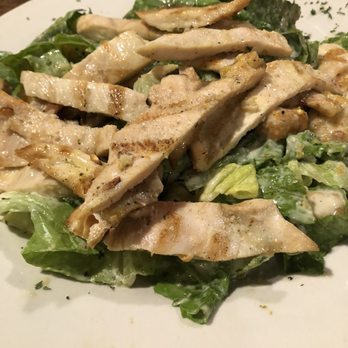 Frenkie's Pasta and Pizza - A weird sweet Caesar salad with thin weird consistency chicken - Pizza Near Me - Hillsboro, Texas Frenkie's Pasta and Pizza - A weird sweet Caesar salad with thin weird consistency chicken - Pizza Near Me - Hillsboro, Texas