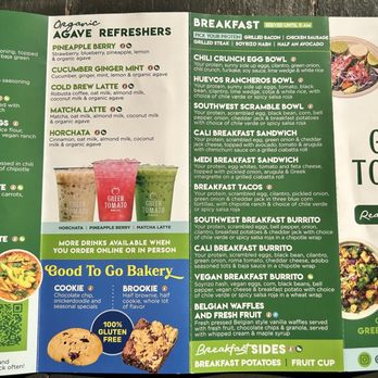 Green Tomato Grill - Menu - New American Near Me - Orange, California