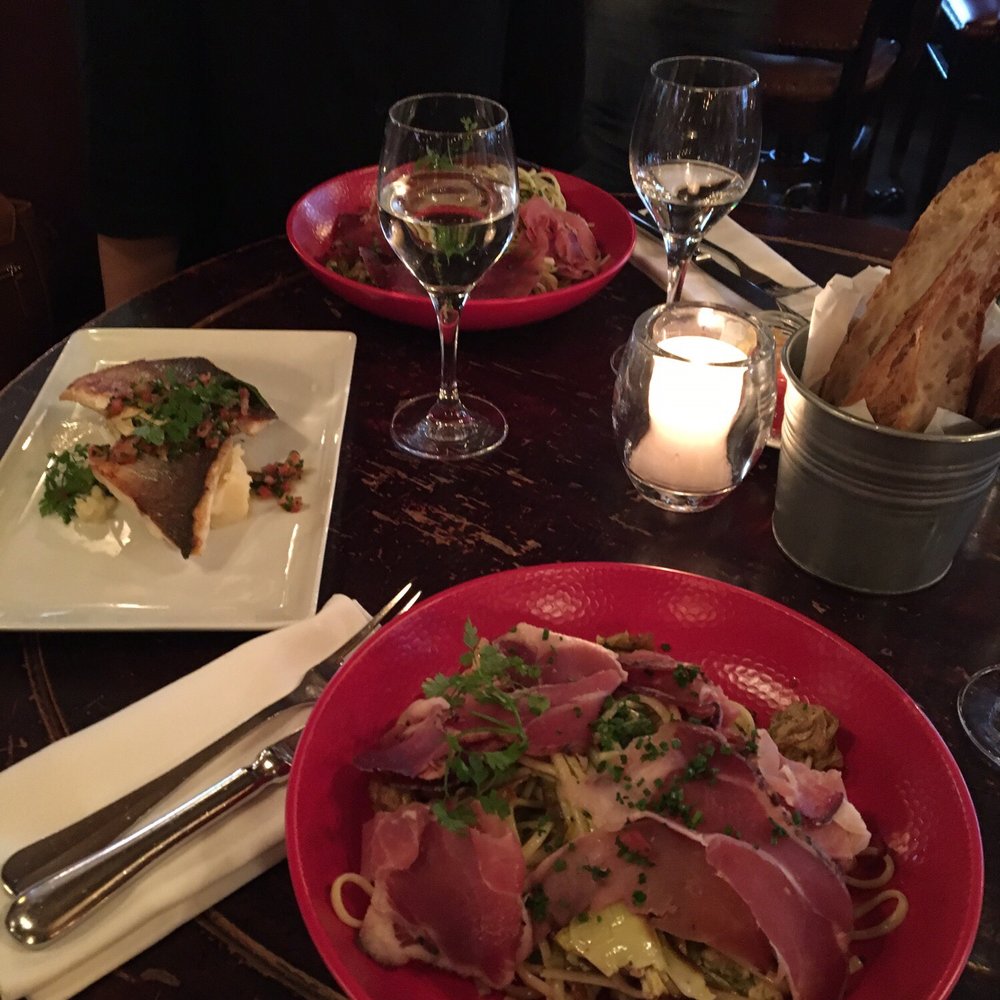 Café du Rendez-Vous - linguine pasta - Cafes Near Me - Paris, 75 Café du Rendez-Vous - linguine pasta - Cafes Near Me - Paris, 75