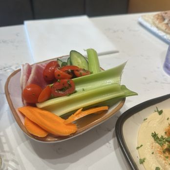 Meddys - Side of veggies ($3.49) - cost more than the hummus!! - Salad Near Me - Moore, Oklahoma Meddys - Side of veggies ($3.49) - cost more than the hummus!! - Salad Near Me - Moore, Oklahoma