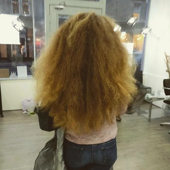 Cyan Beauty Studios - Before Keratin - Hair Salons Near Me - Edinburgh, EDH
