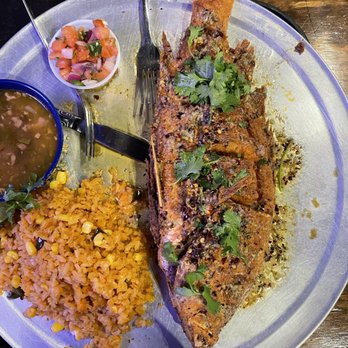 Shuck Me Denton - The best fried fish! Red snapper w/ rice and beans. 5/5 - Seafood Near Me - Denton, Texas Shuck Me Denton - The best fried fish! Red snapper w/ rice and beans. 5/5 - Seafood Near Me - Denton, Texas