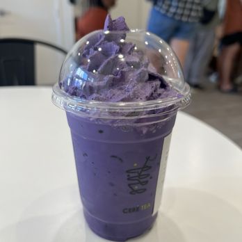 Ceré Tea - (Oct 2026) Snowy Ube - Coffee & Tea Near Me - Berkeley, California