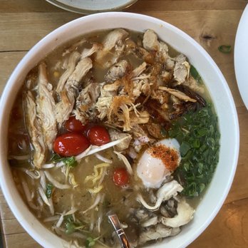 The Clever Koi - Ramen with Kimchi braised chicken. - Asian Fusion Near Me - Phoenix, Arizona