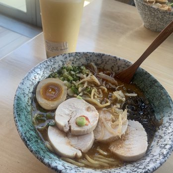 Tanaka Ramen - Spicy Chicken Ramen and Pina Colada Smoothie - Ramen Near Me - Bolingbrook, Illinois Tanaka Ramen - Spicy Chicken Ramen and Pina Colada Smoothie - Ramen Near Me - Bolingbrook, Illinois