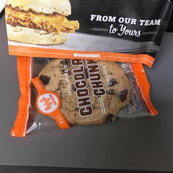 Whataburger - Surprise cookie with a coupon for a free biscuit! - Burgers Near Me - Baton Rouge, Louisiana Whataburger - Surprise cookie with a coupon for a free biscuit! - Burgers Near Me - Baton Rouge, Louisiana