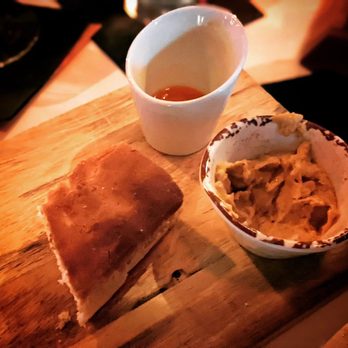 Plado - New York - Bread, hummus and chili oil - Tapas/Small Plates Near Me - New York, New York Plado - New York - Bread, hummus and chili oil - Tapas/Small Plates Near Me - New York, New York