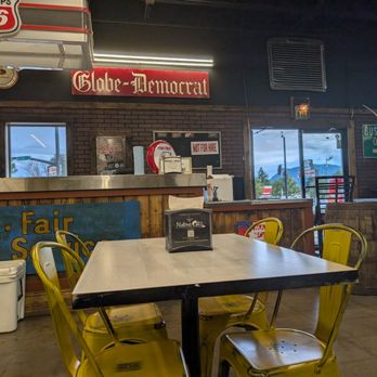 Native Grill - Inside dining area. Looks like it may eventually be used as a drinks bar - Food Trucks Near Me - Colorado Springs, Colorado Native Grill - Inside dining area. Looks like it may eventually be used as a drinks bar - Food Trucks Near Me - Colorado Springs, Colorado
