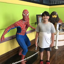 The Unofficial LEGO Museum - Life size Spiderman