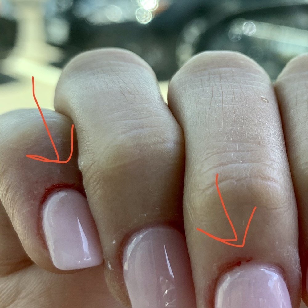 Million Nails & Bar - This is NOT okay!!! - Nail Salons Near Me - Grand Prairie, Texas