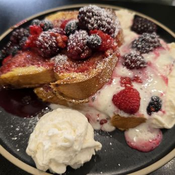 Calafia Kitchen - Triple Berry French Toast - Breakfast & Brunch Near Me - Livermore, California Calafia Kitchen - Triple Berry French Toast - Breakfast & Brunch Near Me - Livermore, California