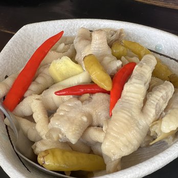 Yu Noodle - Pickled chicken feet one of my all time must haves - Noodles Near Me - Cupertino, California